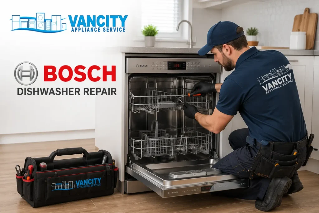 Bosch Dishwasher Repair Vancouver Common Error Codes