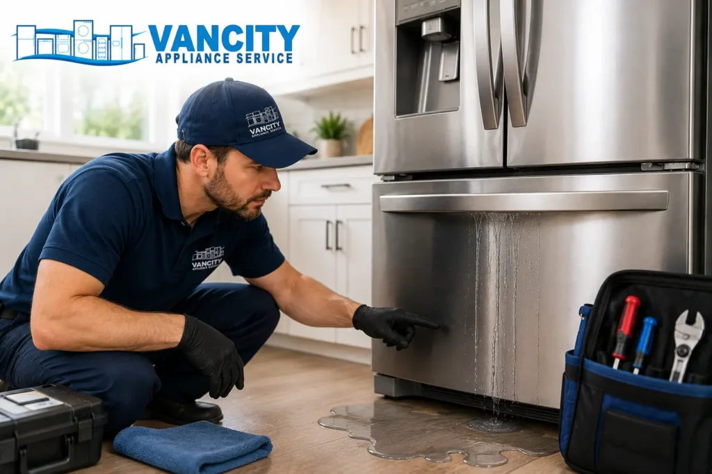 Water Leaking From Your Fridge